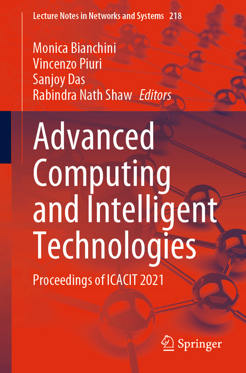 Advanced Computing and Intelligent Technologies - 