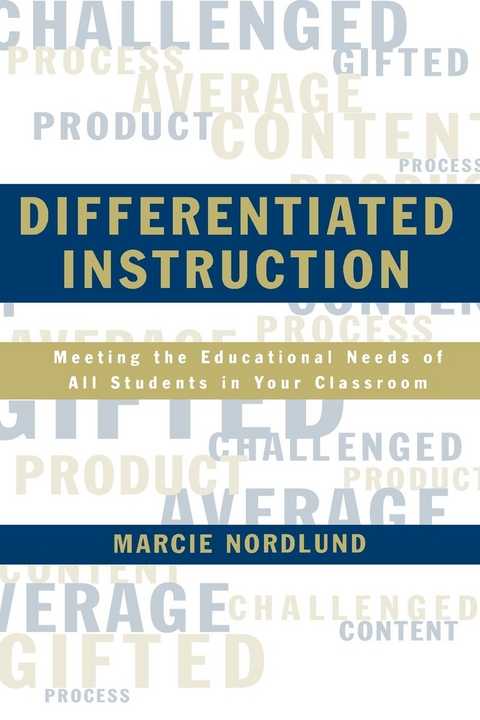 Differentiated Instruction -  Marcie Nordlund