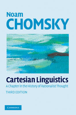 Cartesian Linguistics -  Noam Chomsky