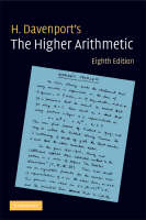 Higher Arithmetic -  H. Davenport