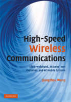 High-Speed Wireless Communications -  Jiangzhou Wang