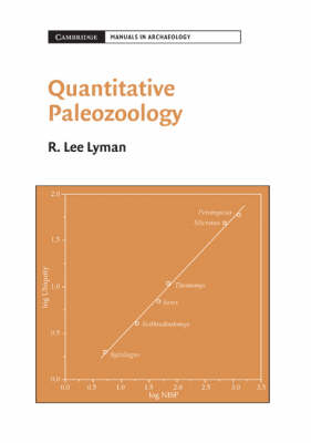 Quantitative Paleozoology -  R. Lee Lyman