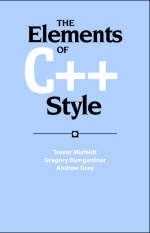 Elements of C++ Style -  Gregory Bumgardner,  Andrew Gray,  Trevor Misfeldt,  Luo Xiaoping