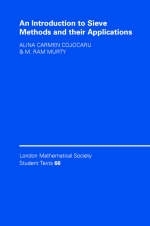 Introduction to Sieve Methods and Their Applications -  Alina Carmen Cojocaru,  M. Ram Murty