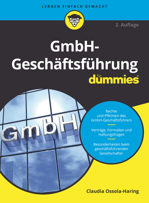 GmbH-Geschäftsführung für Dummies - Claudia Ossola-Haring