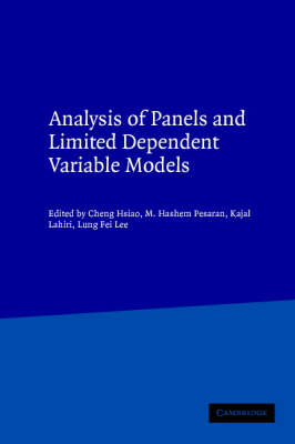 Analysis of Panels and Limited Dependent Variable Models - 