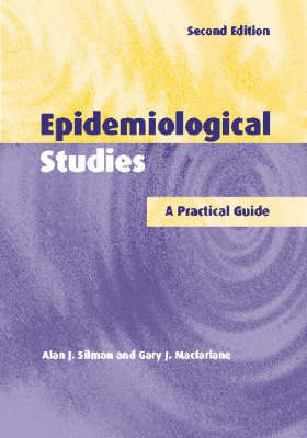 Epidemiological Studies -  Gary J. Macfarlane,  Alan J. Silman