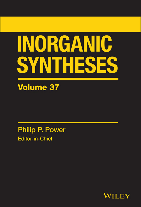 Inorganic Syntheses, Volume 33 - 