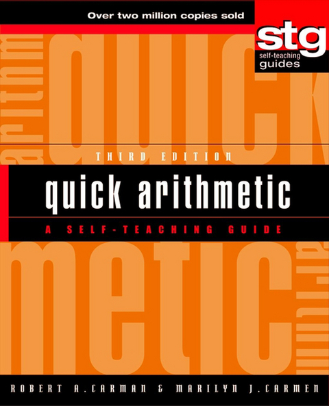 Quick Arithmetic -  Marilyn J. Carman,  Robert A. Carman