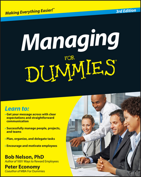 Managing For Dummies - Bob Nelson, Peter Economy