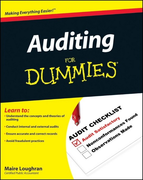 Auditing For Dummies - Maire Loughran