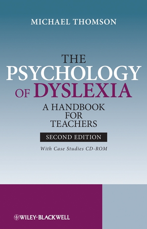 Psychology of Dyslexia -  Michael Thomson