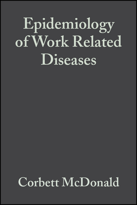 Epidemiology of Work Related Diseases - 