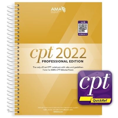 CPT Professional 2022 and CPT QuickRef app bundle -  American Medical Association