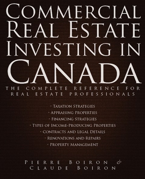 Commercial Real Estate Investing in Canada -  Claude Boiron,  Pierre Boiron