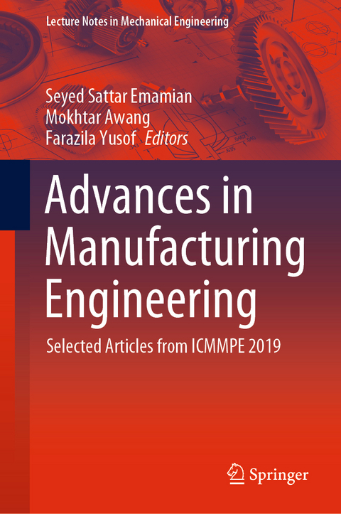 Advances in Manufacturing Engineering - 