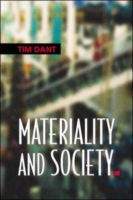 EBOOK: Materiality and Society -  Dant