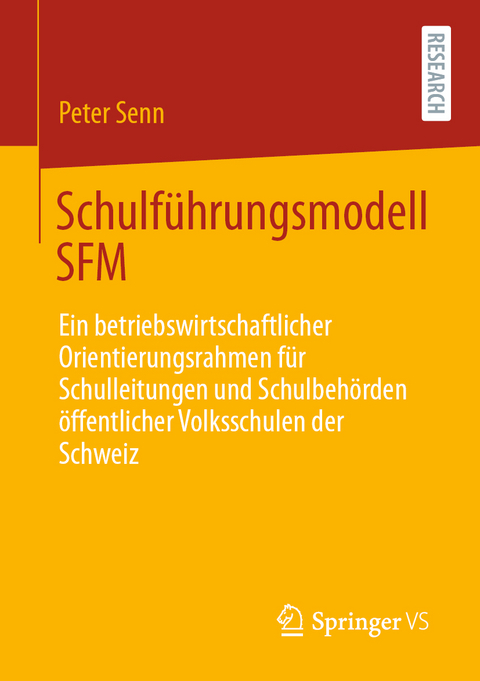 Schulführungsmodell SFM - Peter Senn