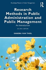 Research Methods in Public Administration and Public Management - Van Thiel, Sandra