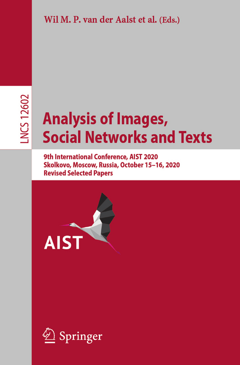 Analysis of Images, Social Networks and Texts - 