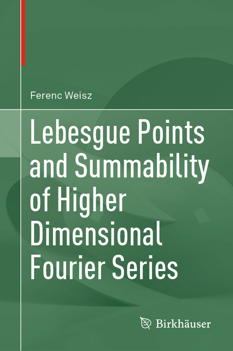 Lebesgue Points and Summability of Higher Dimensional Fourier Series - Ferenc Weisz