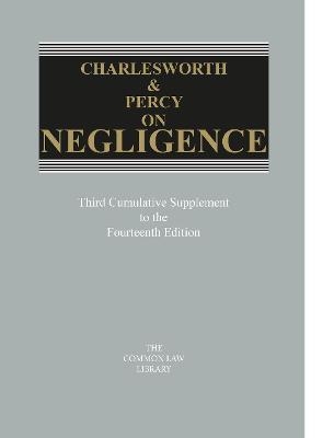 Charlesworth & Percy on Negligence - 