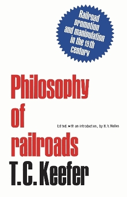 Philosophy of railroads and other essays - T.C. Keefer