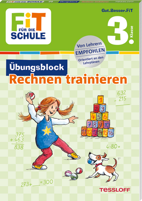 FiT für die Schule. Übungsblock Rechnen trainieren 3. Klasse - Andrea Tonte