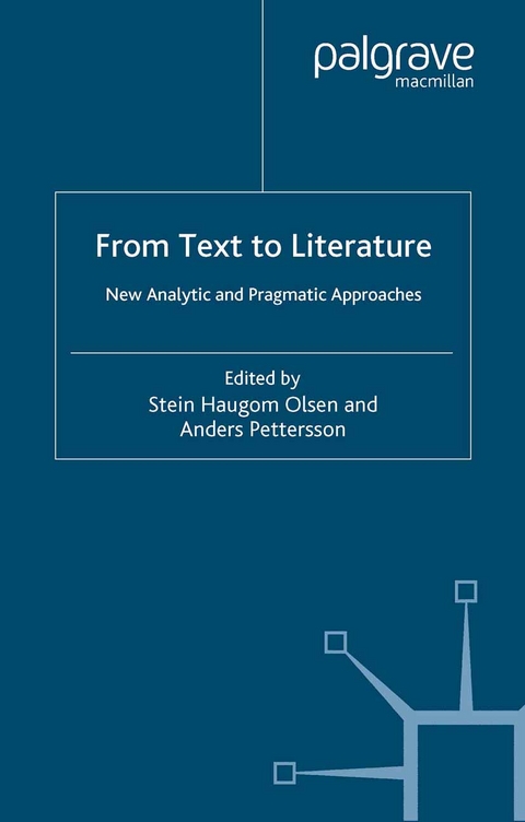 From Text to Literature - 