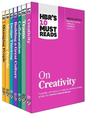 HBR's 10 Must Reads on Creative Teams Collection (7 Books) -  Harvard Business Review, Clayton M. Christensen, Indra Nooyi, Marcus Buckingham, Adam Grant