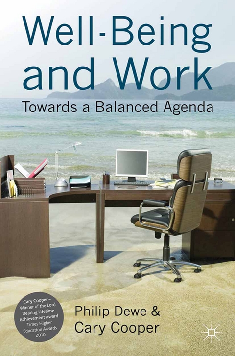 Well-Being and Work - P. Dewe, C. Cooper