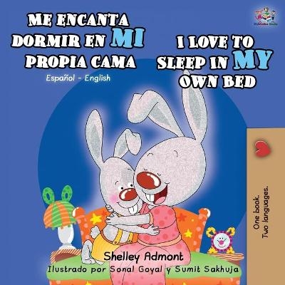 Me encanta dormir en mi propia cama I Love to Sleep in My Own Bed - Shelley Admont, KidKiddos Books