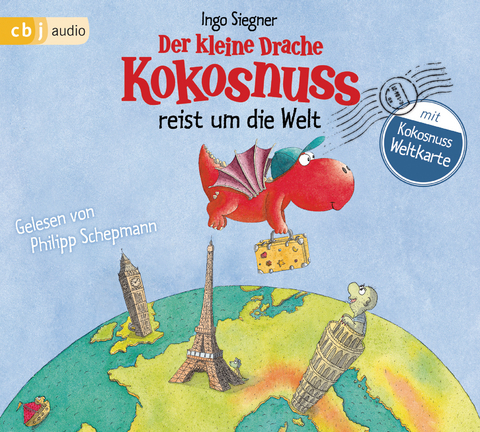 Der kleine Drache Kokosnuss reist um die Welt - Ingo Siegner