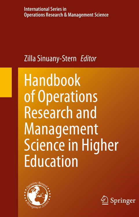 Handbook of Operations Research and Management Science in Higher Education - 