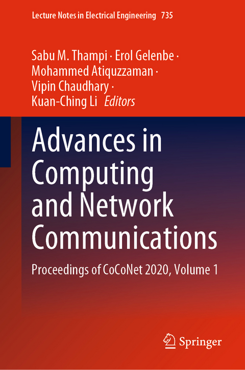 Advances in Computing and Network Communications - 