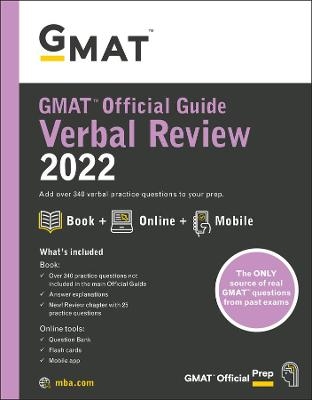 GMAT Official Guide Verbal Review 2022 -  GMAC (Graduate Management Admission Council)