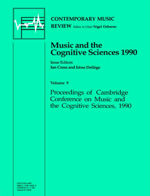 Music and the Cognitive Sciences -  Cross