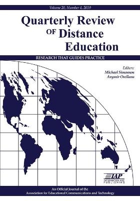 Quarterly Review of Distance Education Volume 20 Number 4 2019 - 