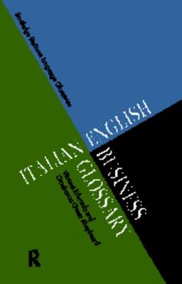 Italian/English Business Glossary -  Vincent Edwards,  Gianfranca Gessa Shepheard