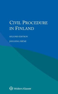 Civil Procedure in Finland - Johanna Niemi