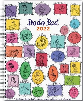 Dodo Pad Original Desk Diary 2022 - Week to View Calendar Year Diary - Lord Dodo