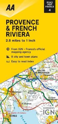 Road Map Provence & French Riviera