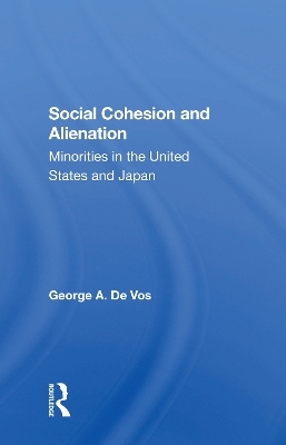 Social Cohesion And Alienation - George de Vos