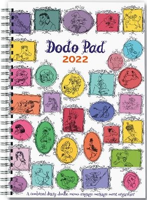 Dodo Pad A5 Diary 2022 - Calendar Year Week to View Diary - Lord Dodo