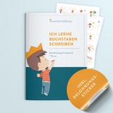 Ich lerne Buchstaben schreiben. Schreibtraining Grundschrift. Deutsch, 1. Klasse - Anja Mahl, Benedikt Kreuzer