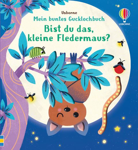 Mein buntes Gucklochbuch: Bist du das, kleine Fledermaus? - Sam Taplin