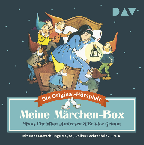 Meine Märchen-Box – Die 34 schönsten Märchen-Hörspiele - Jacob Grimm, Wilhelm Grimm, Hans Christian Andersen