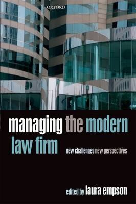 Managing the Modern Law Firm - 