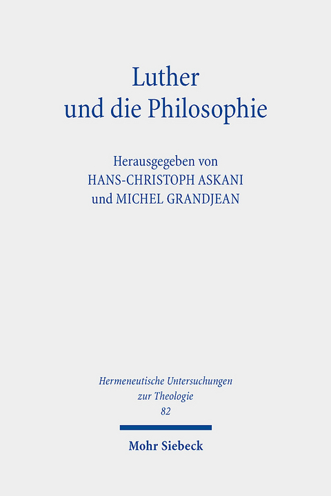 Luther und die Philosophie - 