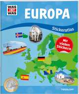 WAS IST WAS Stickeratlas Europa - Lisa Hebler, Christina Braun